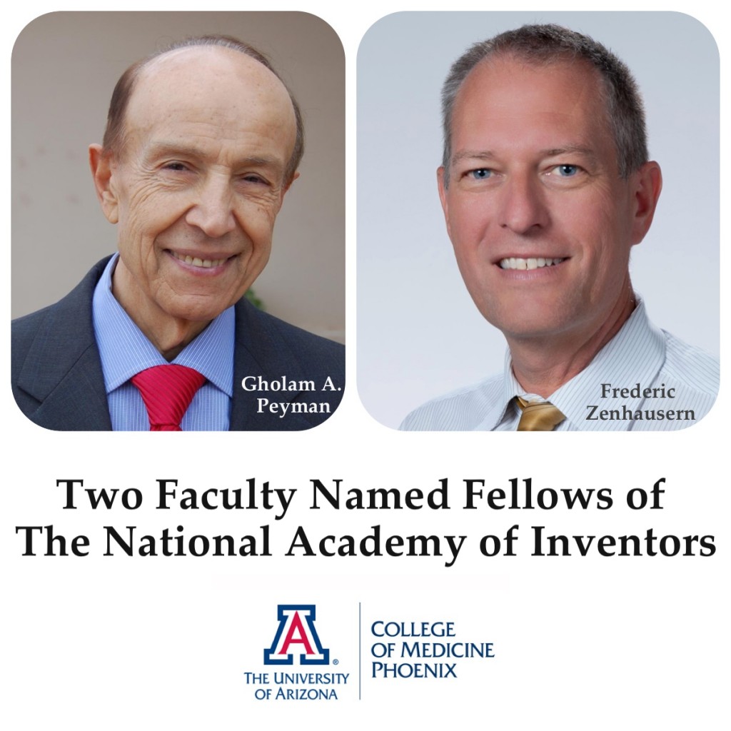 Two Faculty Named Fellows of The National Academy of Inventors